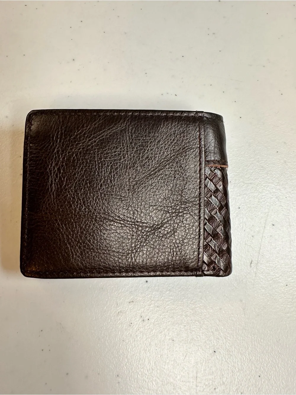 NWT Texas West Premium Genuine Leather  row  Western Tri-Fold Men’s Wallet